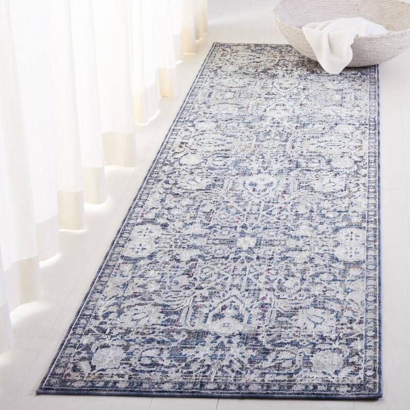 Lauren Ralph Lauren Meriel Rug - 2'2" x 8' Runner - Light Blue/Ivory