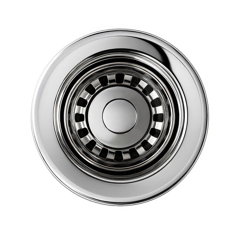 Whitehaus Collection 2" Basket Strainer - Chrome