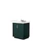 Option Green, Nickel Trim, Giotto Quartz Top