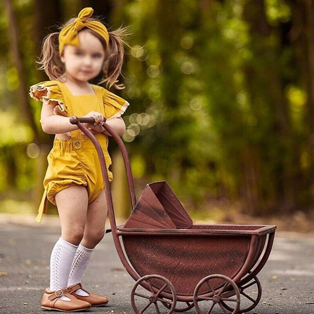 baby girl sleeveless romper