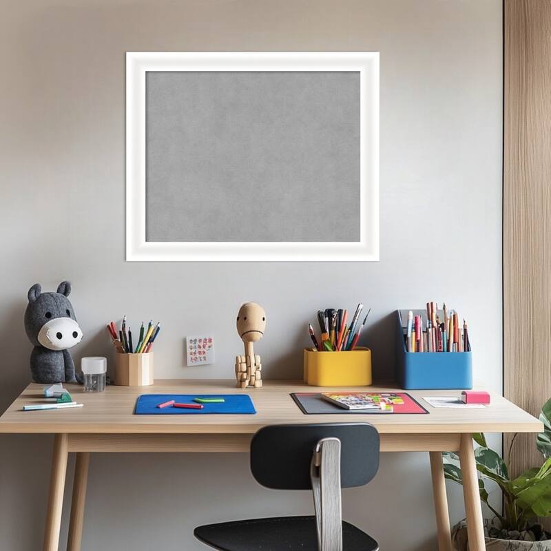 Amanti Art Oliver Black Narrow Framed