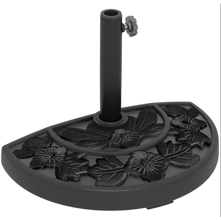 Maypex Outdoor Patio Umbrella Base -Rose Pattern
