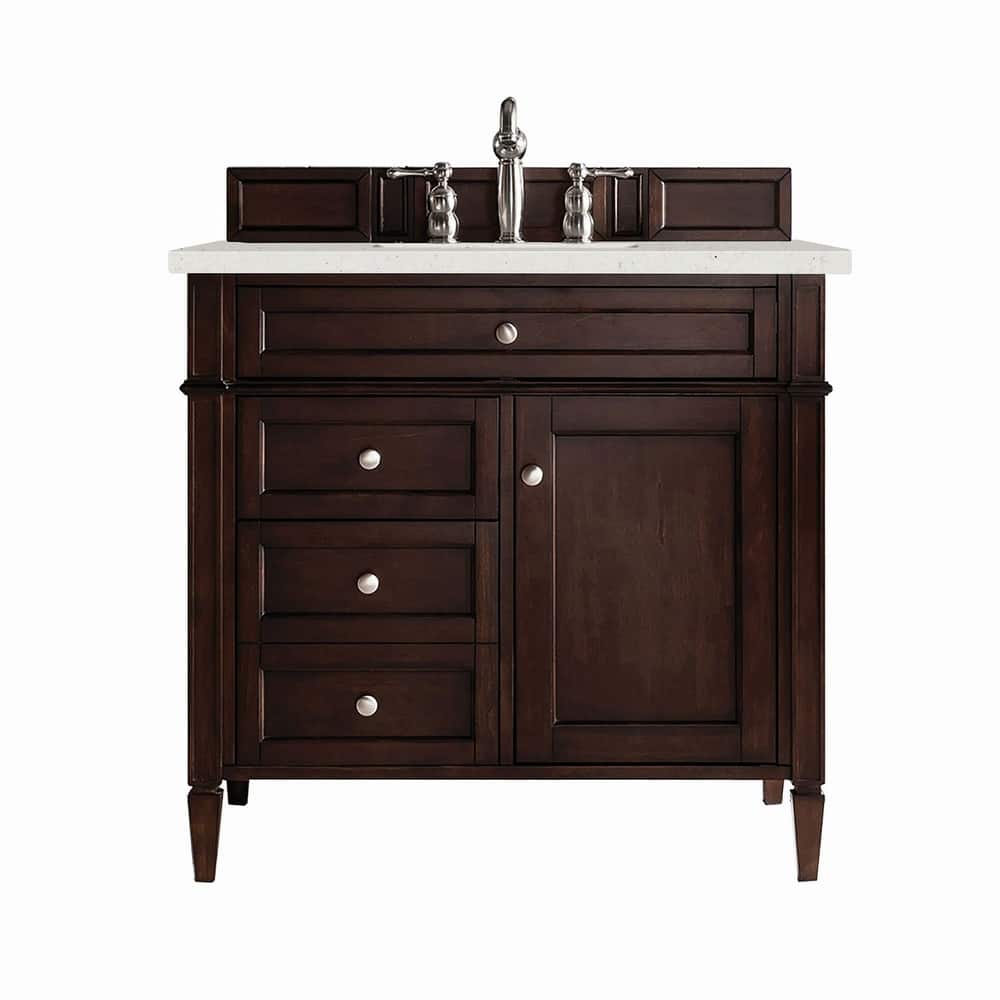James Martin Vanities 650-V36-3LDL Brittany 36" Single Basin Poplar