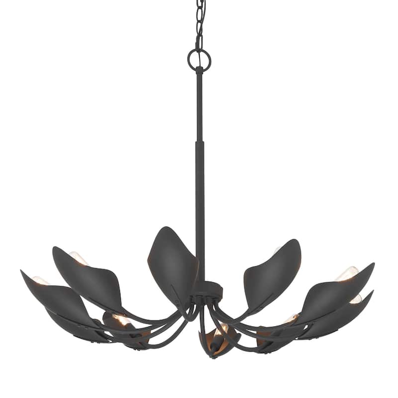 Hunter Juneway 10 Light Chandelier – Transitional, Modern/Contemporary – Dining Room, Living Room, Bedroom, Entry