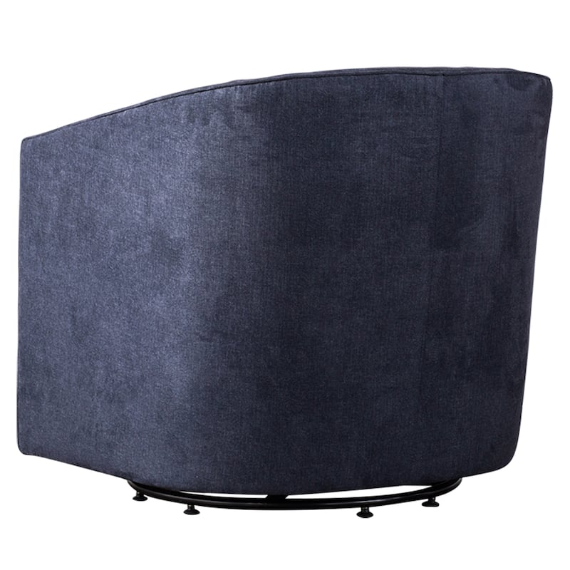 NPD Furniture Walsh Fabric Swivel Barrel Chair