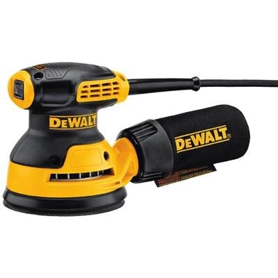 Stanley Black & Decker Dwe6421k Dewalt 5" Single Speed Random Orbit Sander Kit - H&L Pad
