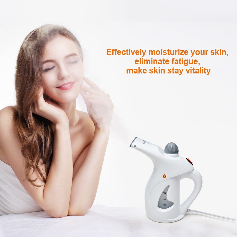 can you use a fabric steamer on your face
