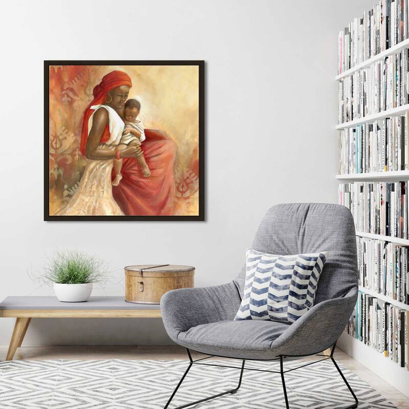 "Beauty of Love I" by Carol Robinson Print on Floating Canvas