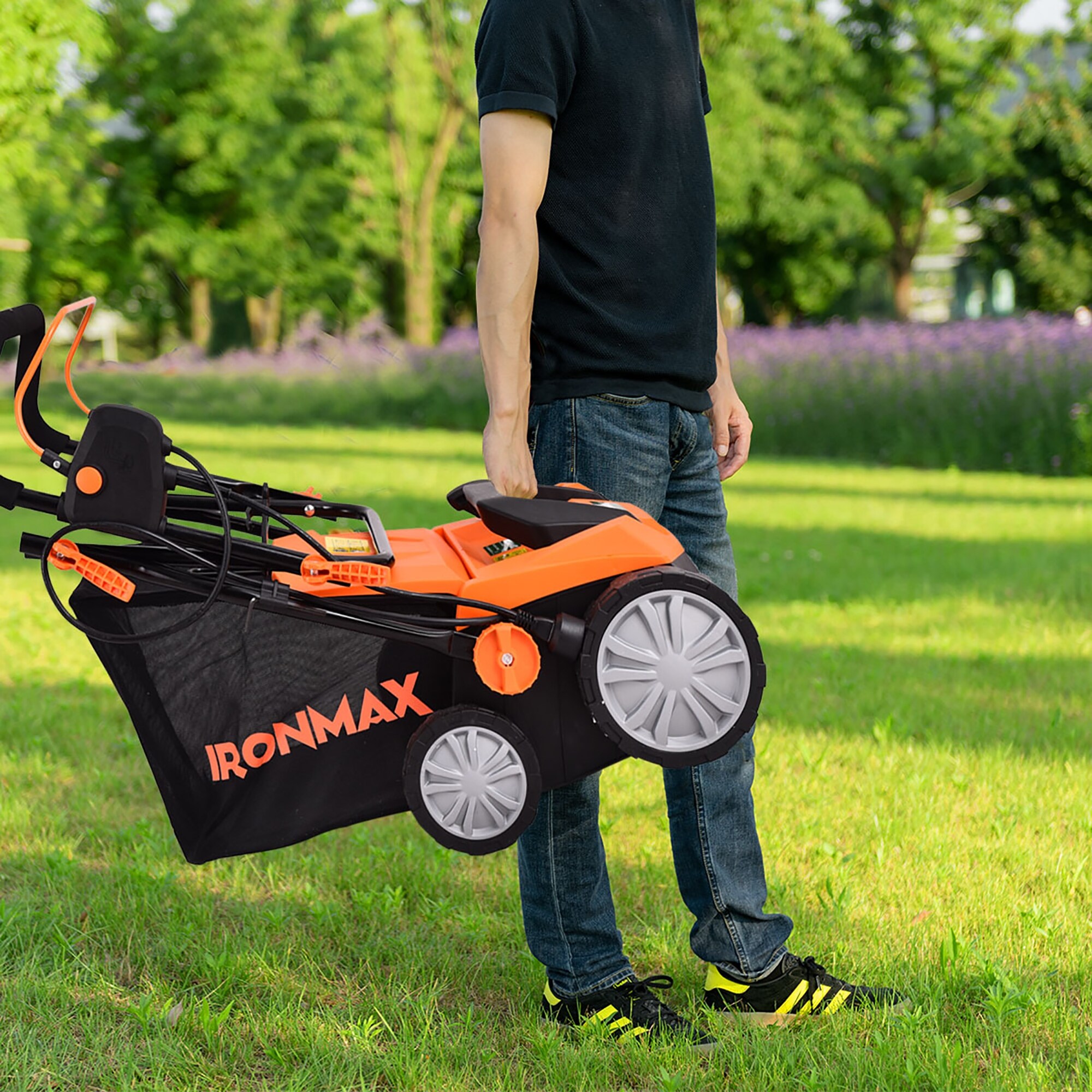 Ironmax deals lawn dethatcher