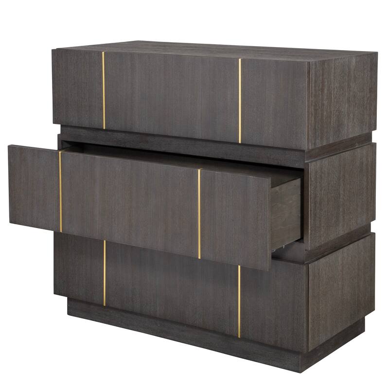 Uttermost Between The Lines Accent Chest - 35'' H X 37'' W X 18'' D