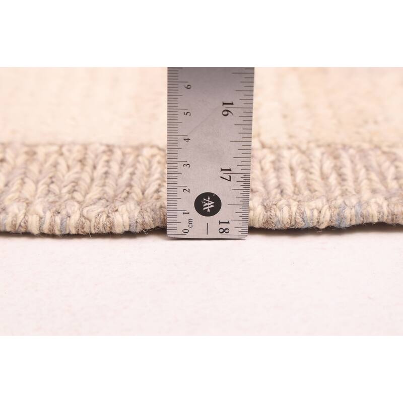 ECARPETGALLERY Hand-knotted Pak Finest Marrakesh Cream Wool Rug - 8'11 x 11'11