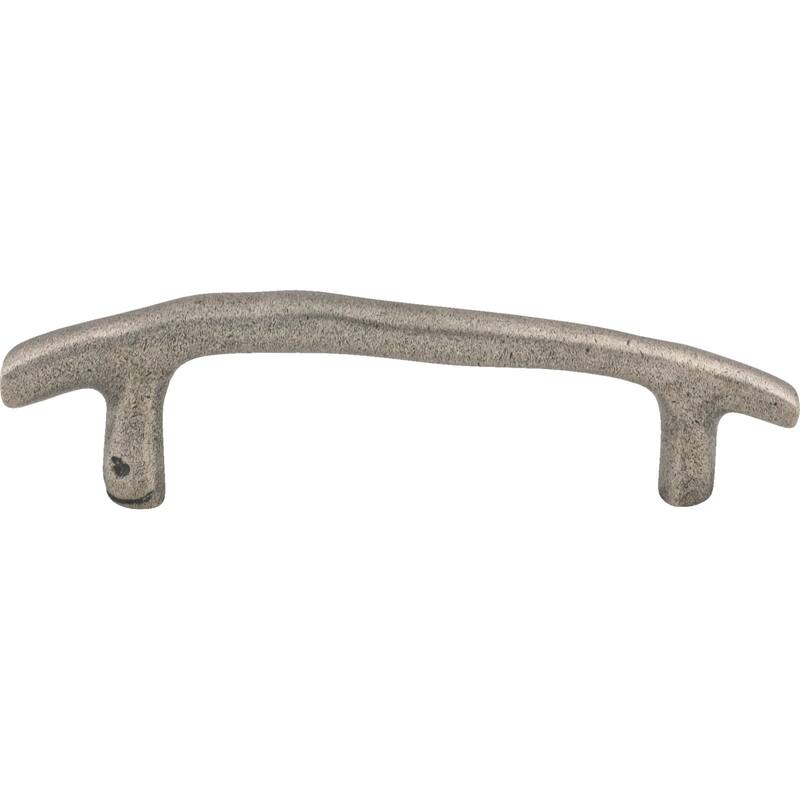 Top Knobs Twig 3-1/2 Inch Center to Center Designer Cabinet Pull from - Silicon Bronze Light