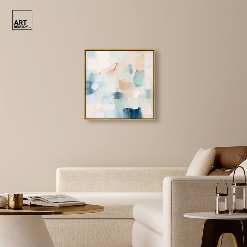 Celadon Haze II Canvas by Art Remedy