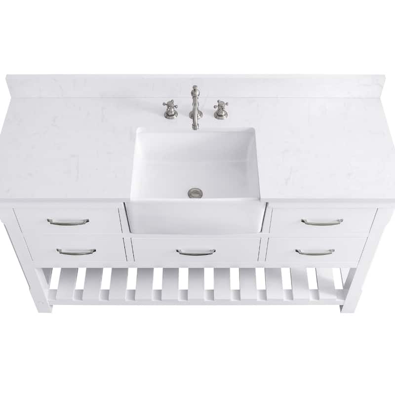 Sudio Design Wesley 60" Single Bathroom Vanity