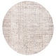 preview thumbnail 5 of 12, SAFAVIEH Harlow Slip Resistant Flaviana Oriental Rug 6'3" Round - Ivory Grey/Rust - Round