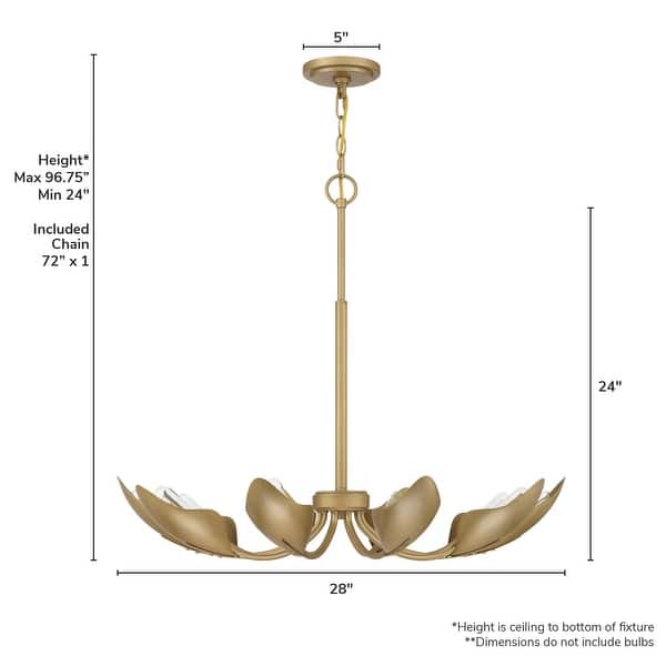 dimension image slide 0 of 3, Hunter Juneway 10 Light Chandelier – Transitional, Modern/Contemporary – Dining Room, Living Room, Bedroom, Entry