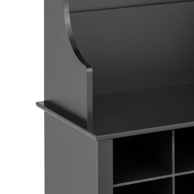 Prepac Hall Tree with Bench and Shoe Storage