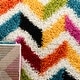 preview thumbnail 7 of 11, SAFAVIEH Kids Veniamina Chevron Shag Area Rug