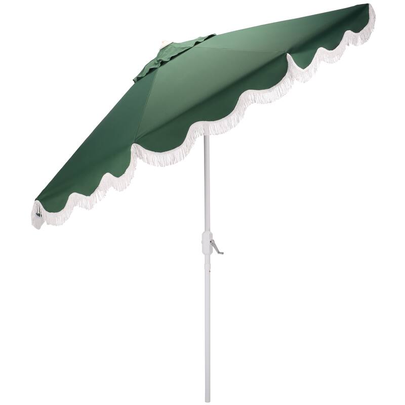SAFAVIEH Outdoor Living Torsa 9ft Crank Umbrella
