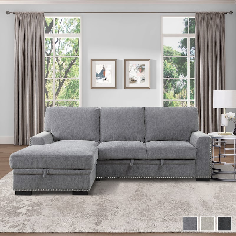 Tolani Sectional Sofa with Pull-Out Bed and Left Chaise