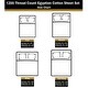 preview thumbnail 16 of 103, ﻿Superior 1200 Thread Count Egyptian Cotton Solid Bed Sheet Set