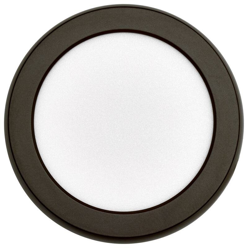 Blink Pro 9W 5in LED Fixture CCT Selectable Round Shape Bronze Finish 120V
