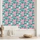Pink Exotic Flowers Wallpaper - Bed Bath & Beyond - 35647390