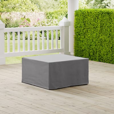 Crosley Outdoor Square Table & Ottoman Furniture Cover - 33 "W x	33 "D x 17.5 "H