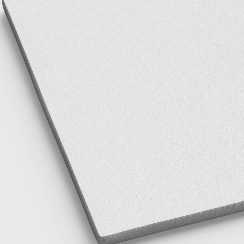 2" White Gel Memory Foam California King Mattress Topper