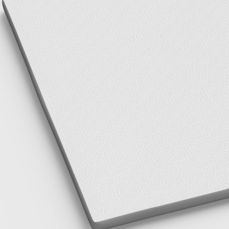 3" White Gel Memory Foam Twin Mattress Topper