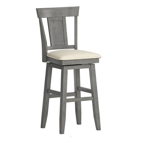 Eleanor Panel Back Wood Swivel Chair By Inspire Q Classic Overstock 20457182