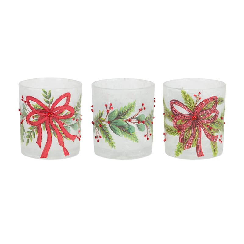 Holly Berry Votive Holder (Set of 6)