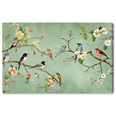 Restful View Canvas by Art Remedy, Gallery Wrapped