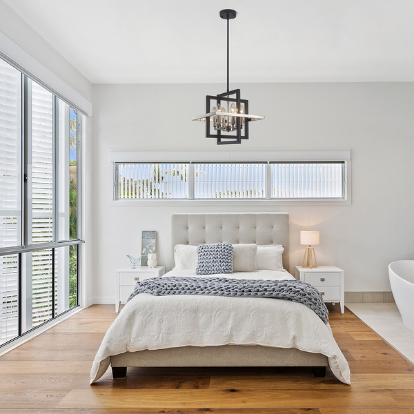 Industrial style bedroom lighting outlet