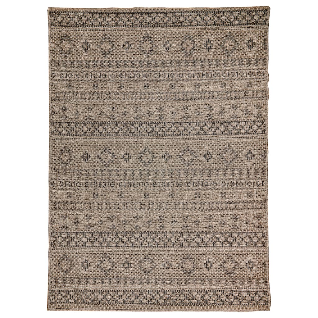 Terra by Obeetee Sol Stripe Natural Rug