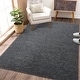 preview thumbnail 6 of 16, Garvee Boho Area Rug Modern Indoor High-Low Pile Floor Cover 3' x 5' - Grey - Rectangle