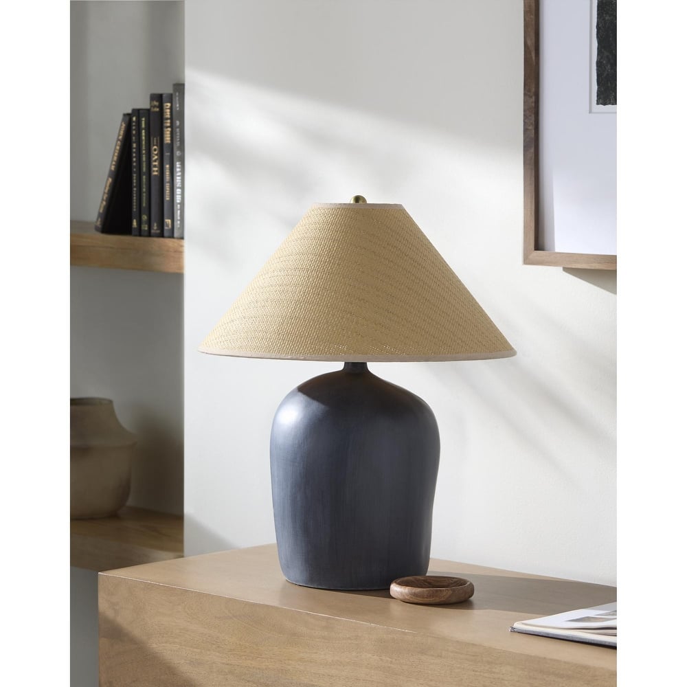 Livabliss Otahu Traditional Accent Table Lamp - 20"H x 17"W x 17"D