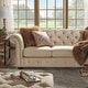 preview thumbnail 5 of 12, Knightsbridge Beige Chesterfield Sofa and Seating by iNSPIRE Q Artisan