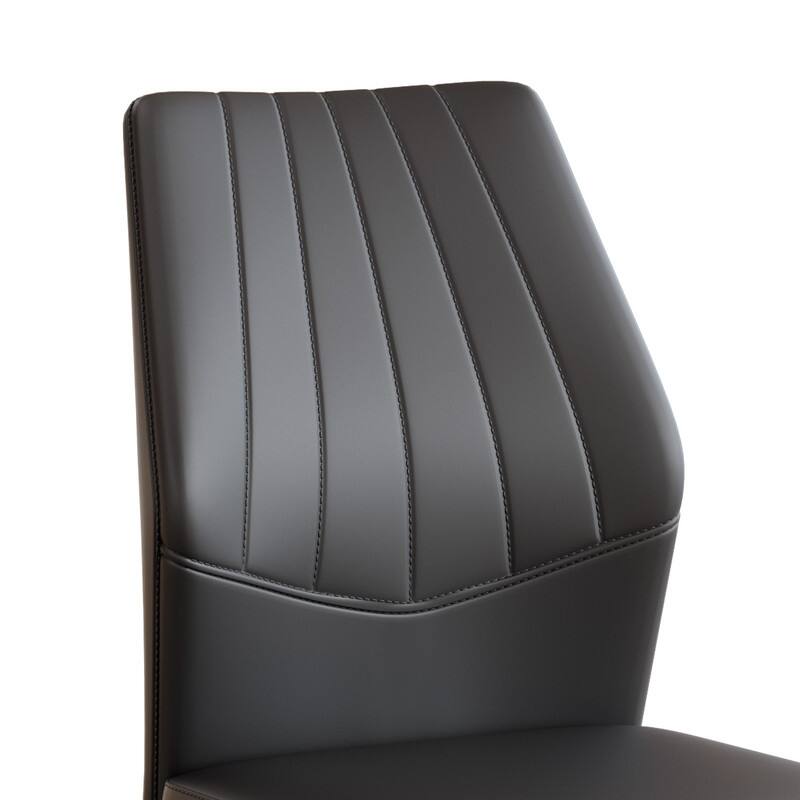 Ergonomic Dining Chair with PU Backrest - Comfort & Style for Modern Dining