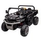 preview thumbnail 61 of 95, Electric 24V Ride-On Dump Truck for Kids, 2 Seater with Remote Control, Non-Slip Tires, and Storage Space
