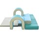 preview thumbnail 9 of 14, Soft Climb and Crawl Foam Playset 10 in 1,Safe Soft Foam Nugget Block for Infants,Preschools,Toddlers Colorful-2