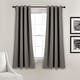preview thumbnail 55 of 119, Lush Decor Insulated Grommet Blackout Curtain Panel Pair 52"W x 63"L - Dark Grey