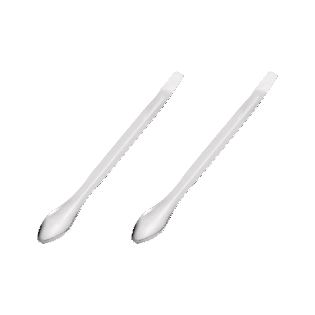 Micro Spoons 5 Gram Measuring Scoop Plastic Flat Bottom Spoon 15pcs - White