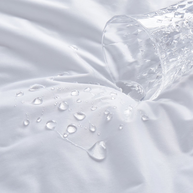 Cooling Waterproof Quilted Mattress Pad with Deep Pocket 16", Breathable Air-Layer Cooling Fabric Mattress Topper Cover.