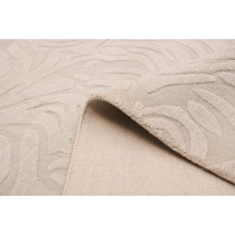 ECARPETGALLERY Hand Loomed Kashkuli Gabbeh Sage Wool Rug - 6'8 x 9'8