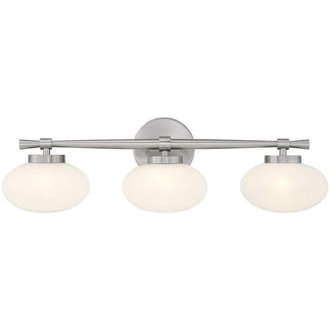 Savoy House 8-1050-3 Barrow 3 Light 25" Wide Vanity Light - Satin Nickel