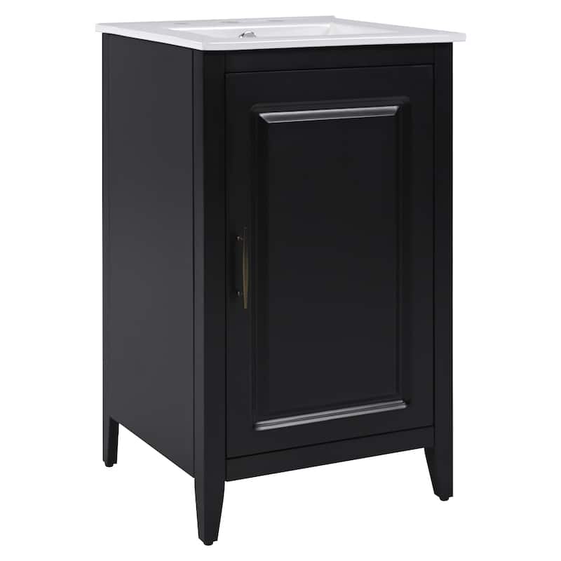 Christopher Knight Home 20" Bathroom Vanity with Sink and Functional Drawers