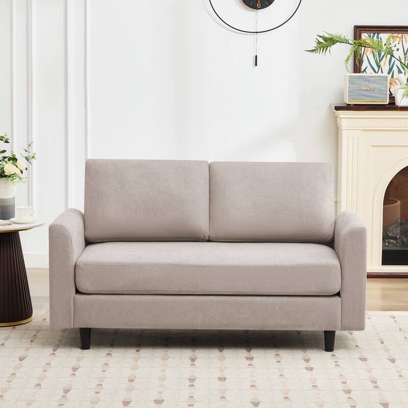 Snow Velvet Sectional Sofa - Loveseats - Dark Teal