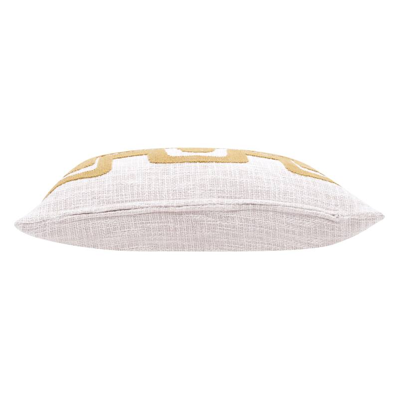 Sevita Geometric Handmade Decorative Throw Pillow