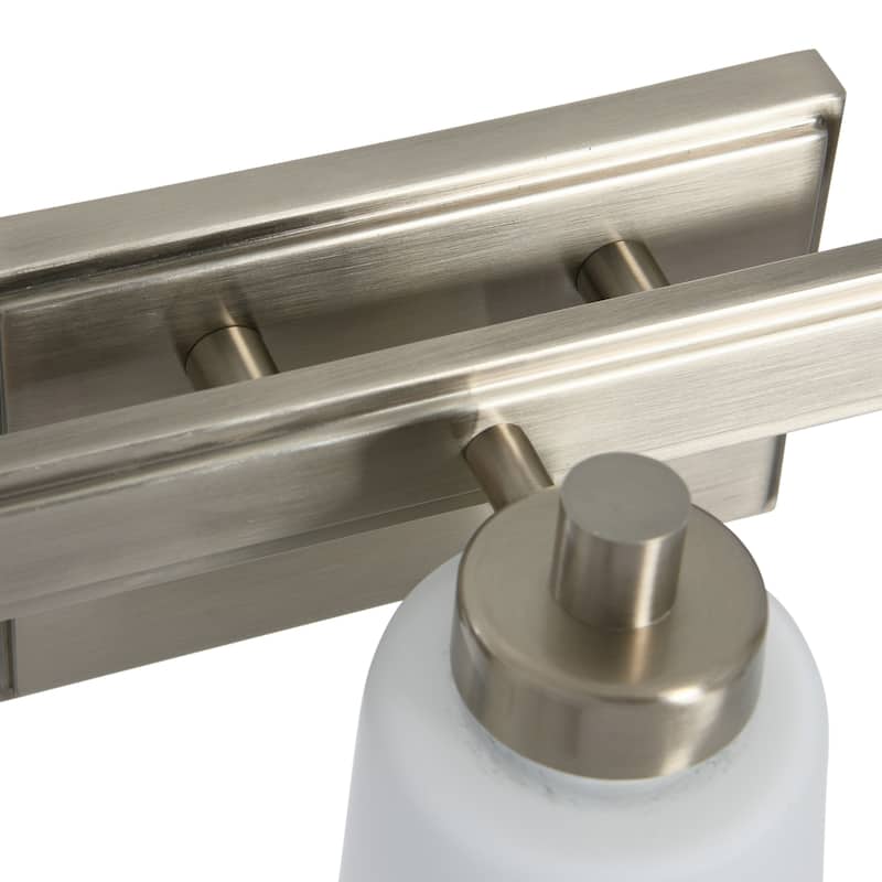 Robert Stevenson Lighting Sullivan Park - Glass and Metal Vanity Light